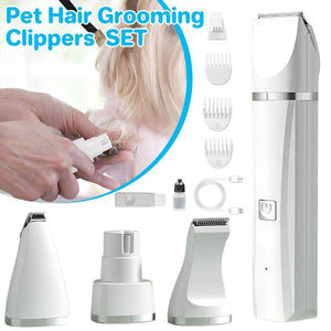 Rechargeable Pet Hair Clippers Professional Grooming Kit