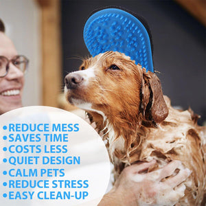 Efficient Dog Bath Brush Head Bath Magic for Stress-Free Pet Grooming