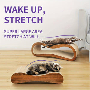 2-in-1 Cat Scratching Post & Lounger