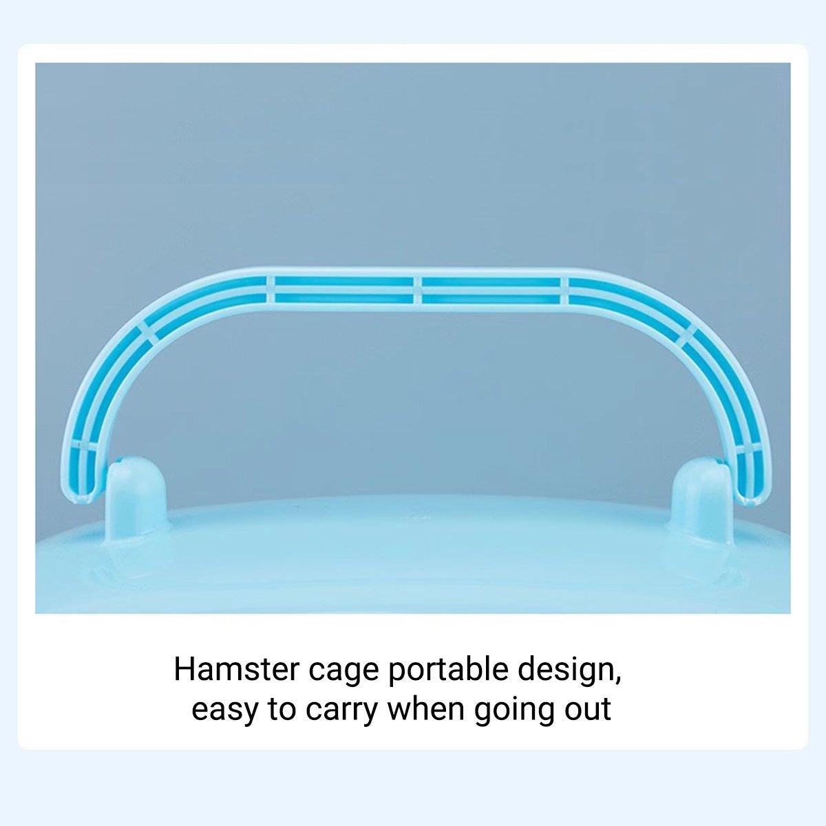 Small Pet Portable Travel Cage Lightweight Cute Design 3 Colors