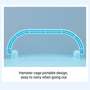 Small Pet Portable Travel Cage Lightweight Cute Design 3 Colors