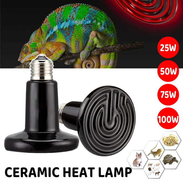 Ceramic Reptile Heat Lamp for Optimal Heating