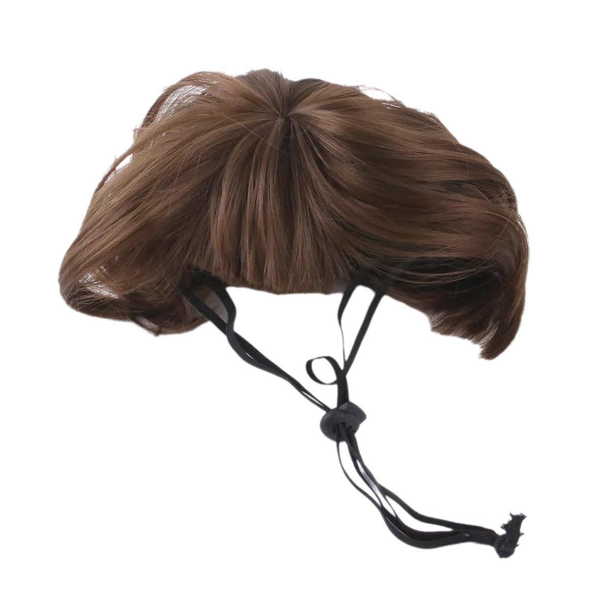 Stylish  Funny Pet Wig With Bangs Fun and Comfortable