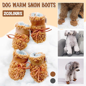 Warm and Stylish Pet Cotton Shoes for Small Dogs