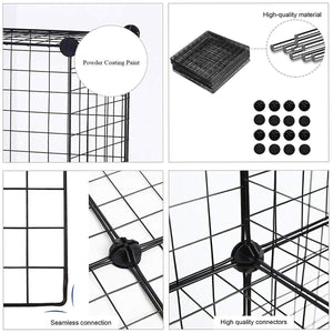 Versatile Metal Wire Yard Fence for Small Animals