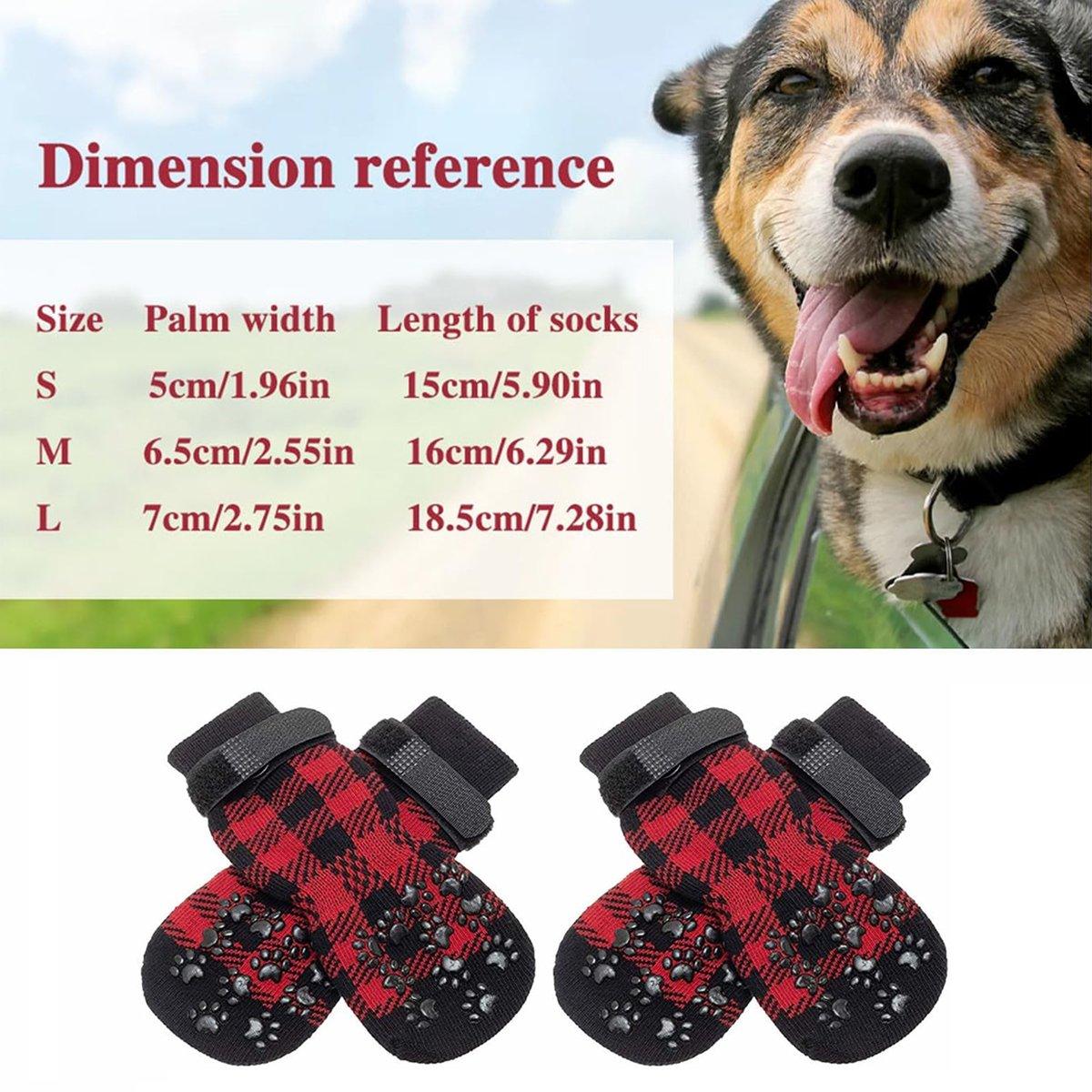 Pet Socks Christmas Dog Socks Warm With Non-slip Bottom