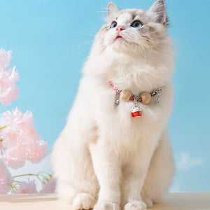 Pet Bell Necklace Designer Cat Anti-flea Collar Dog Insect Repellent