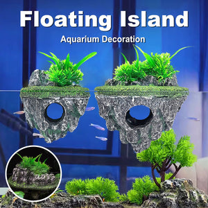 Hoverstone fish tank rocks decoration for aquariums