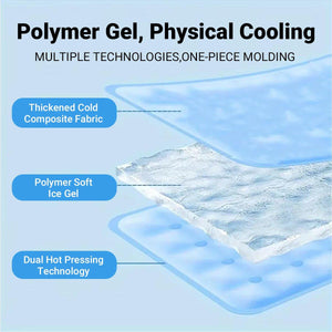 Pet Cooling Mat Non-Toxic Self-Cooling & Portable for Dogs & Cats