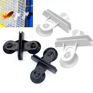 10Pcs Fish Tank Divider Clamp Suction Cup Glass Holder Aquarium Glass Clip