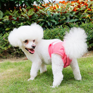 Female Dog Puppy Nappy Diapers Wrap Band Sanitary Pants Underpants XS-XL