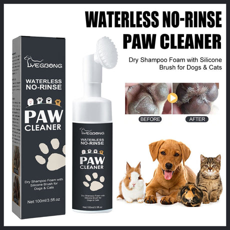 Pet Paw Cleaner Dog Cat Paw Deep Cleaning Foot Pad Care Agent