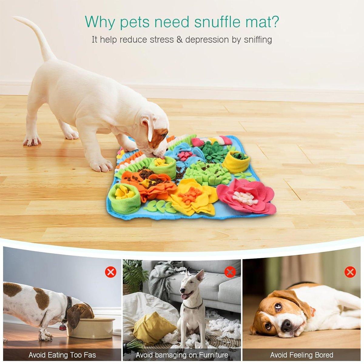 Pet Snuffle Mat for Dogs and Cats Snuffle Toy