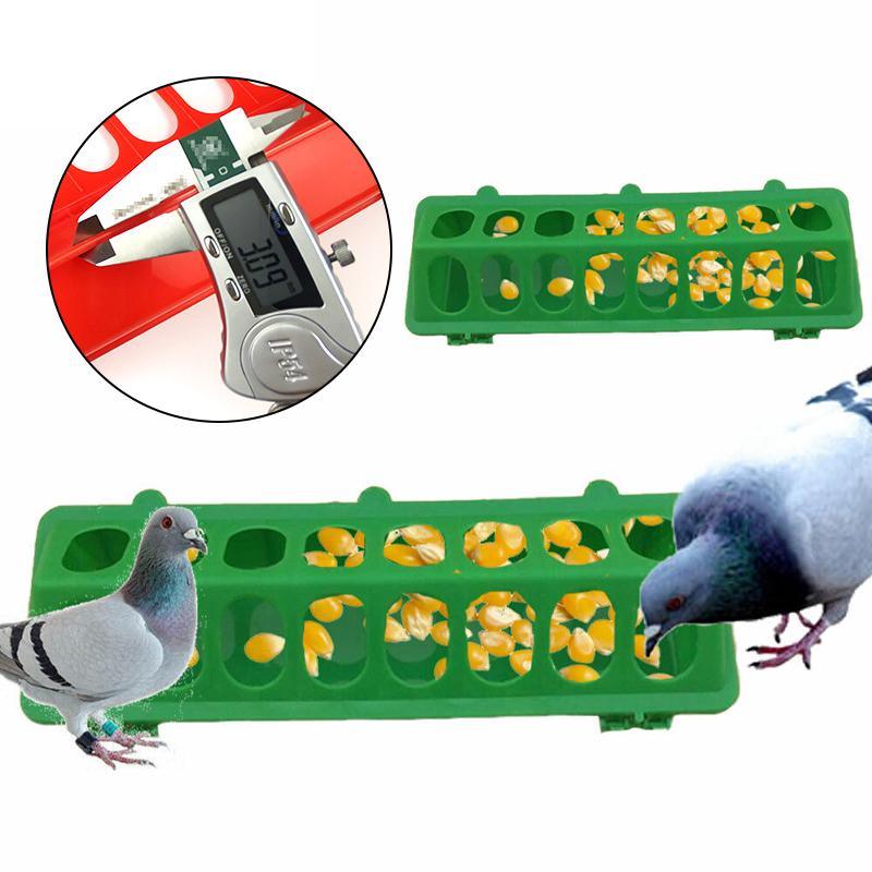 30cm Plastic Chick Birds Pigeons Feeder 3 Colours