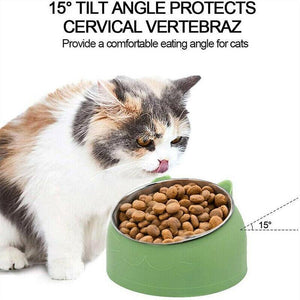 Non-slip Stainless Steel Cat Bowls 7 Colours