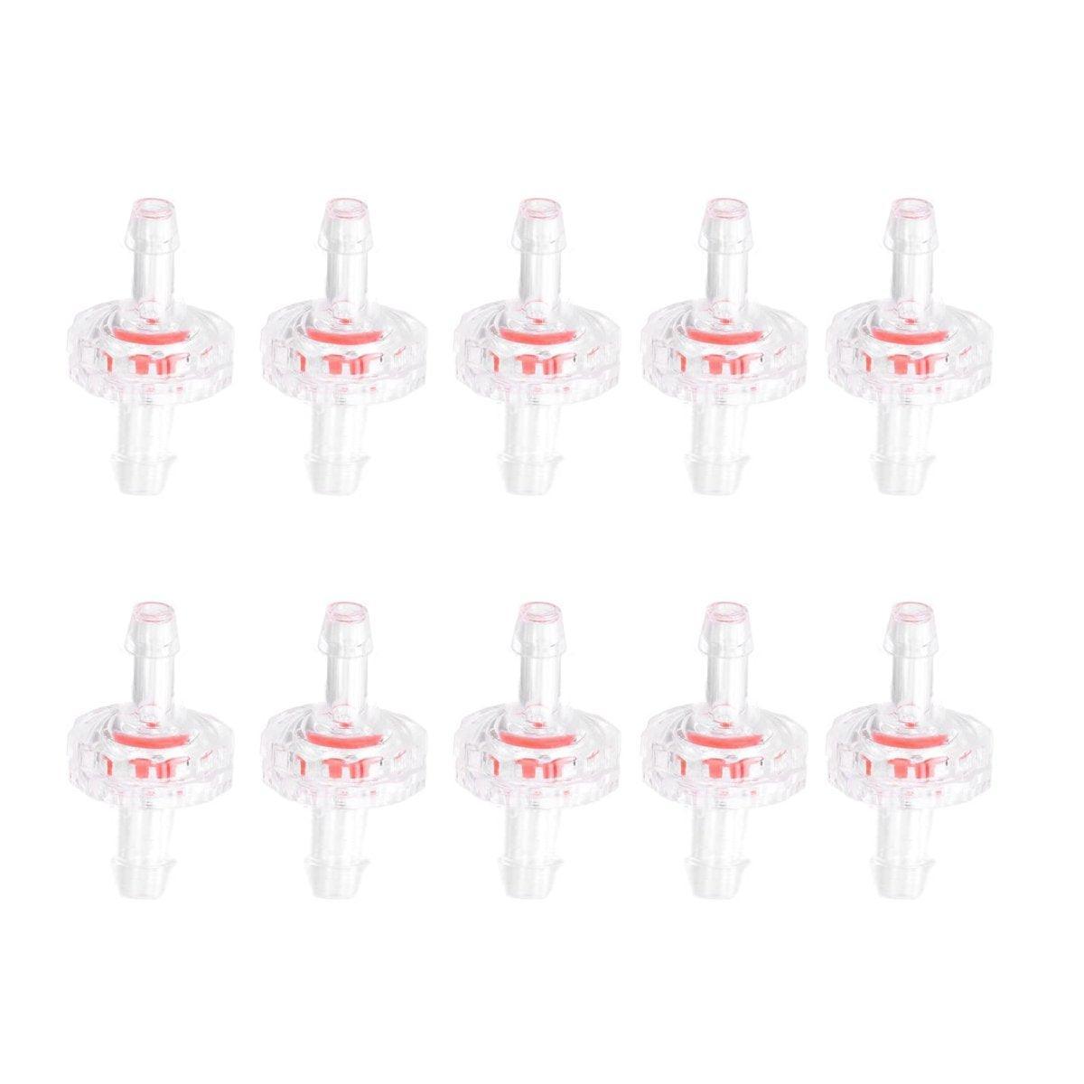 10pcs Ozone Resistant Plastic Water and Air Check Valve Oil Check Valve Kit