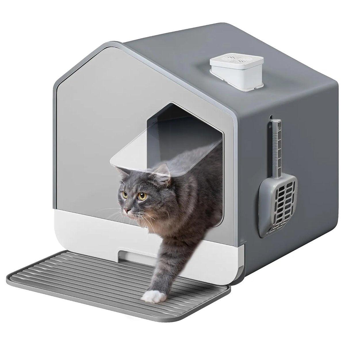 Cat Litter Box Anti-splash Large Fully Enclosed Drawer Type Cat Toilet