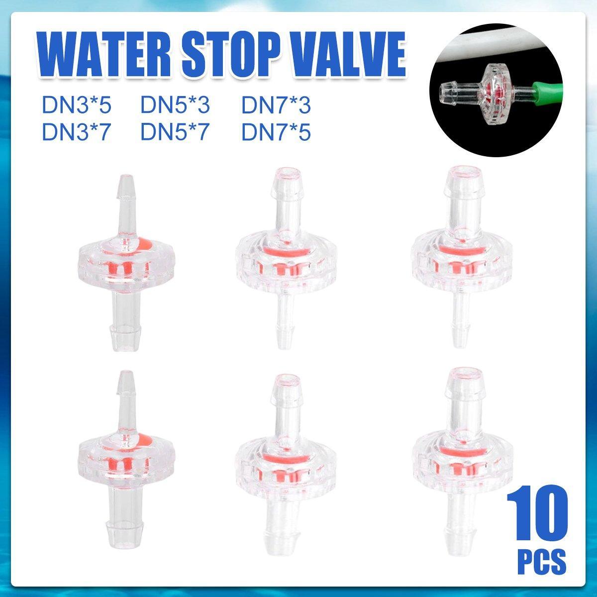 10pcs Ozone Resistant Plastic Water and Air Check Valve Oil Check Valve Kit