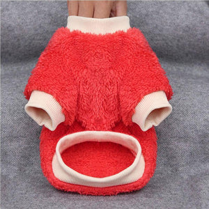 Warm Fleece Jumper Sweater Puppy Pet Coat