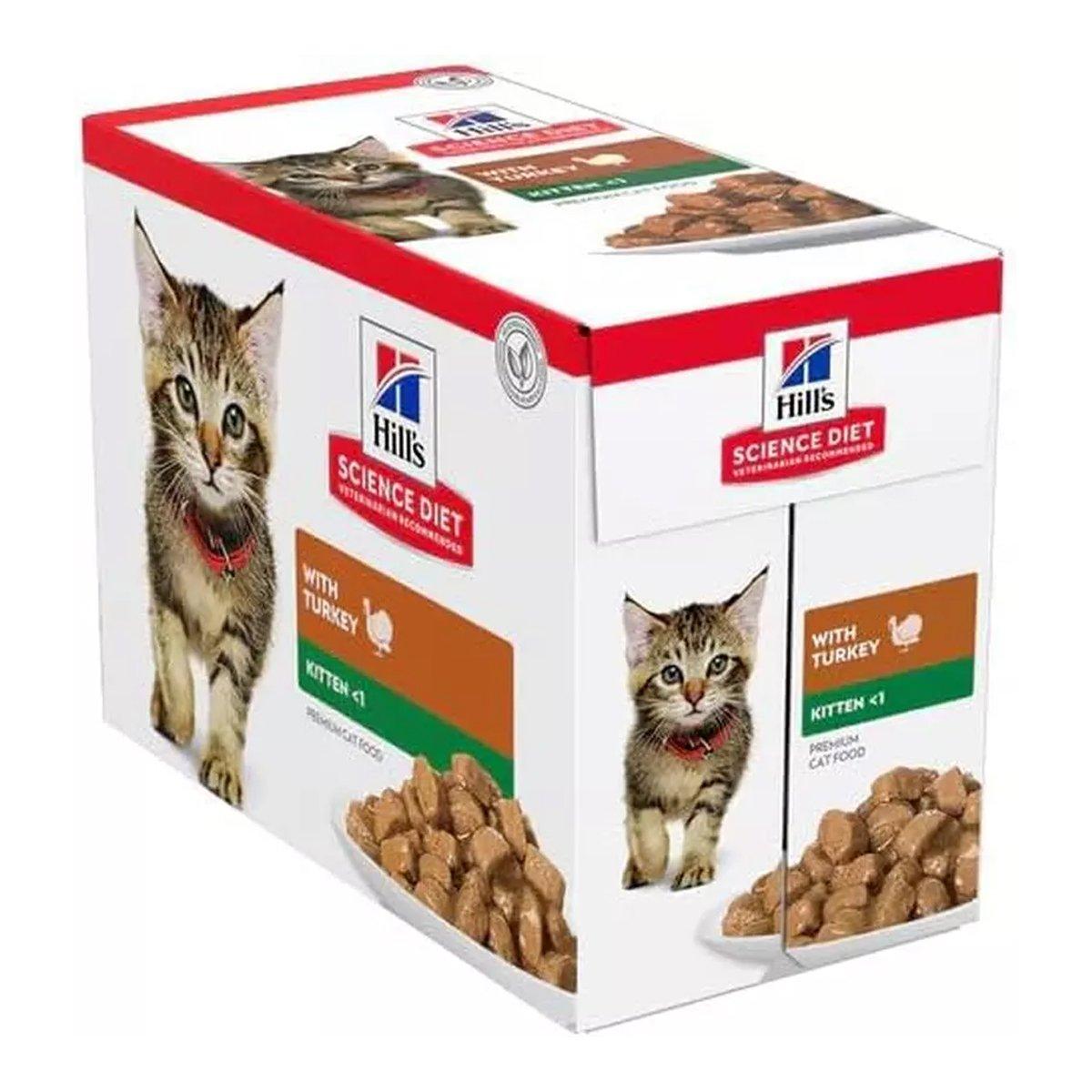 Hill's Science Diet Kitten with Turkey Wet Food 85G*12