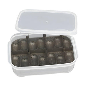 14 Grids Reptile Egg Incubator Secure Hatch Box for Lizards & Turtles