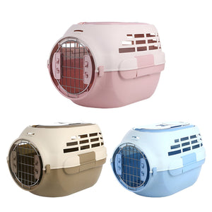 Cat Dog Air Box Large Space Removable Car Case Pet Travel Cage