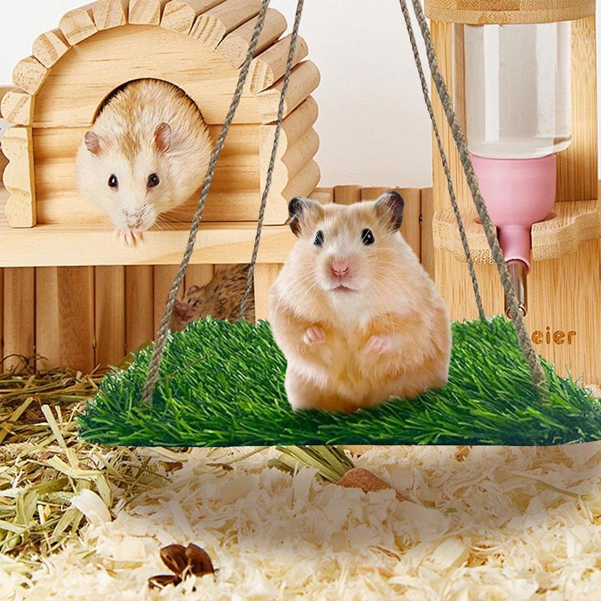 Pet Turf Hammock Ideal for Parrots Hamsters & Squirrels