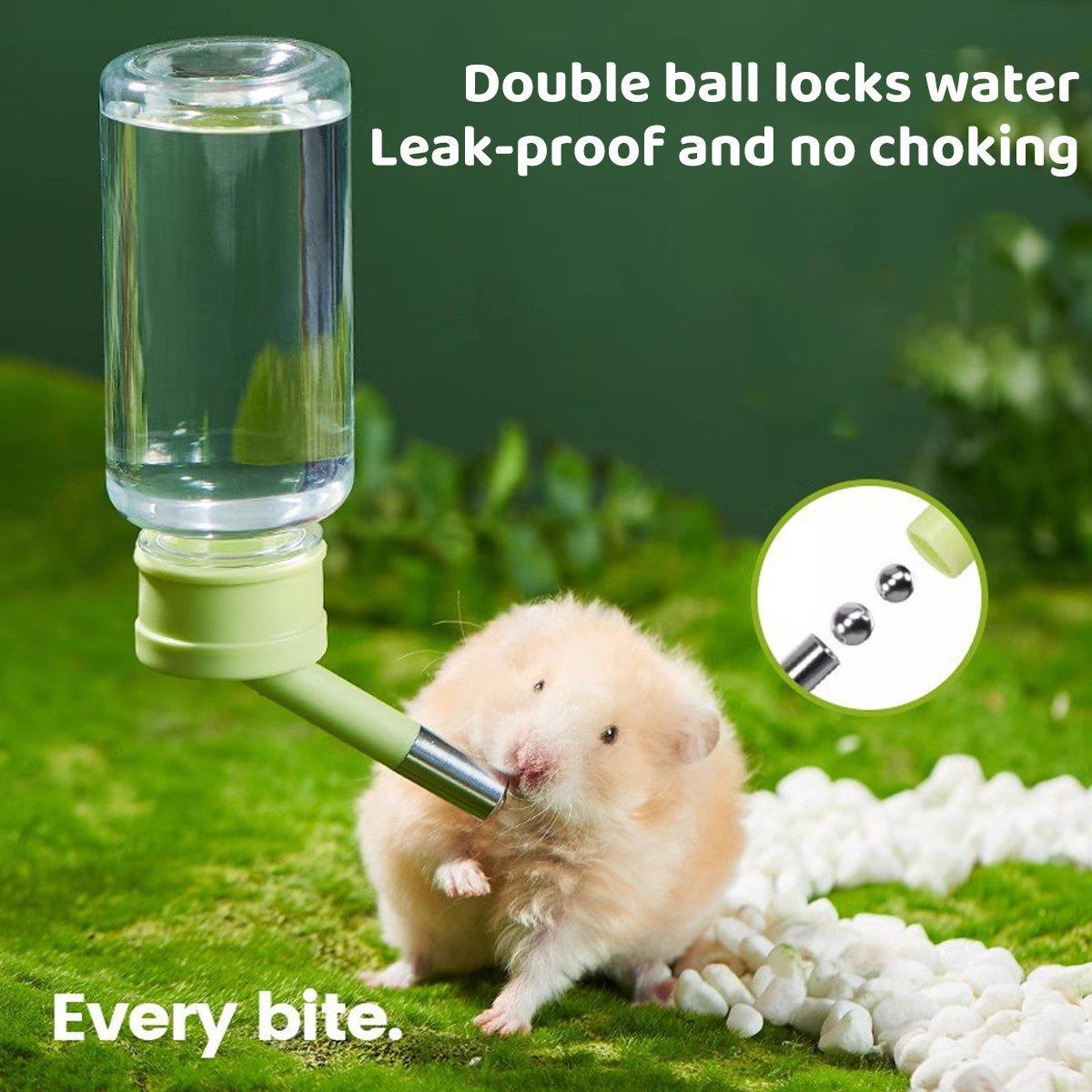 Leak-Proof Hamster Water Bottle - 80ml & 120ml