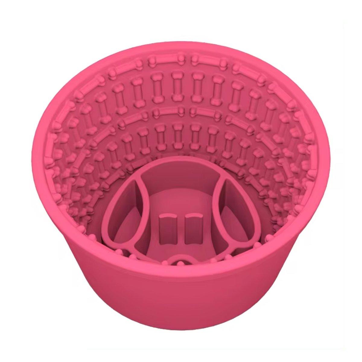 Silicone Pet Slow Feeder Bowl Anti-Choking & Durable Design for Dogs