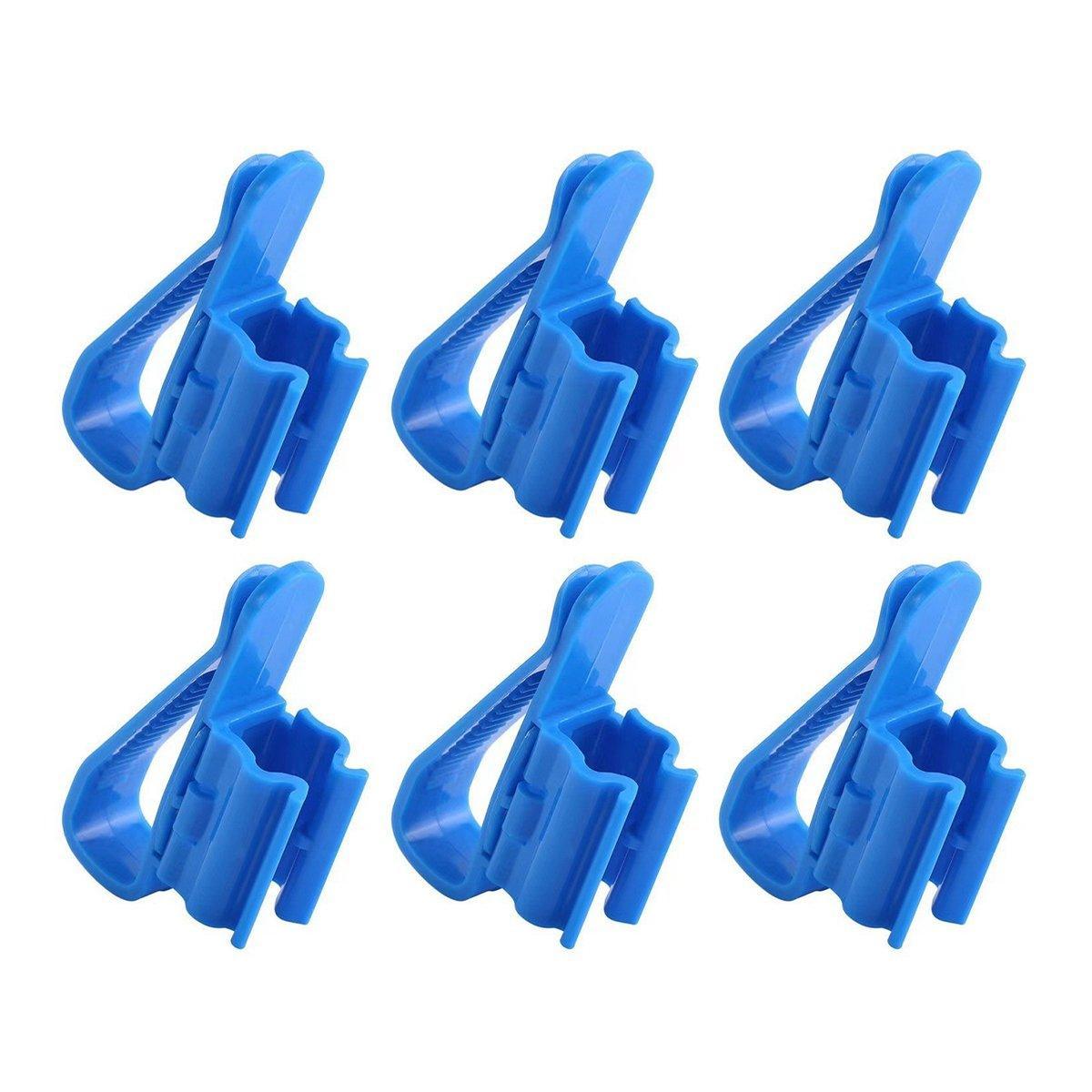 2/4/6 PCS Aquarium Fish Tank Filtration Clip Water Tube Hose Clamp Holder Set