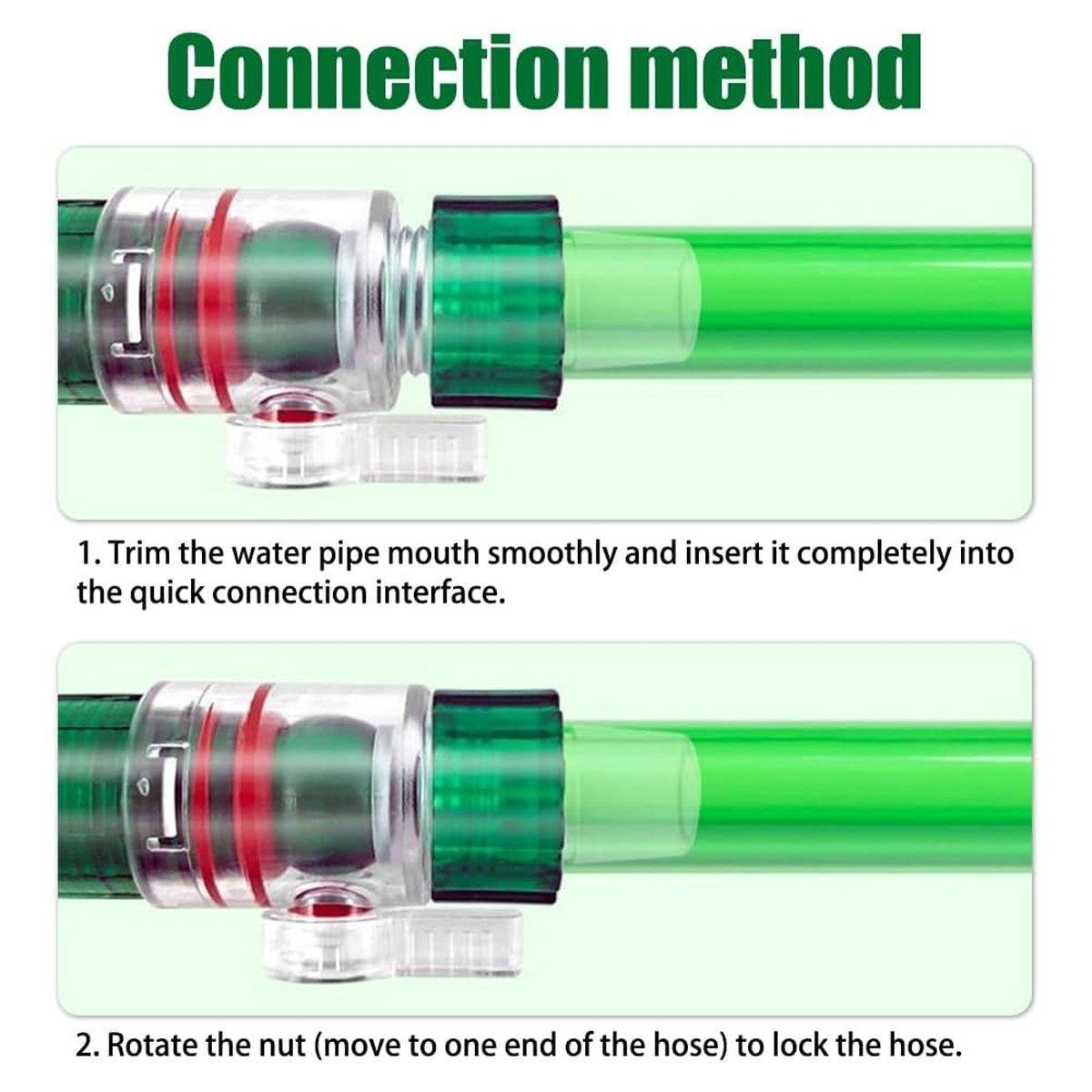 Fish Tank Quick Connect Filter Barrel Water Pipe Hose