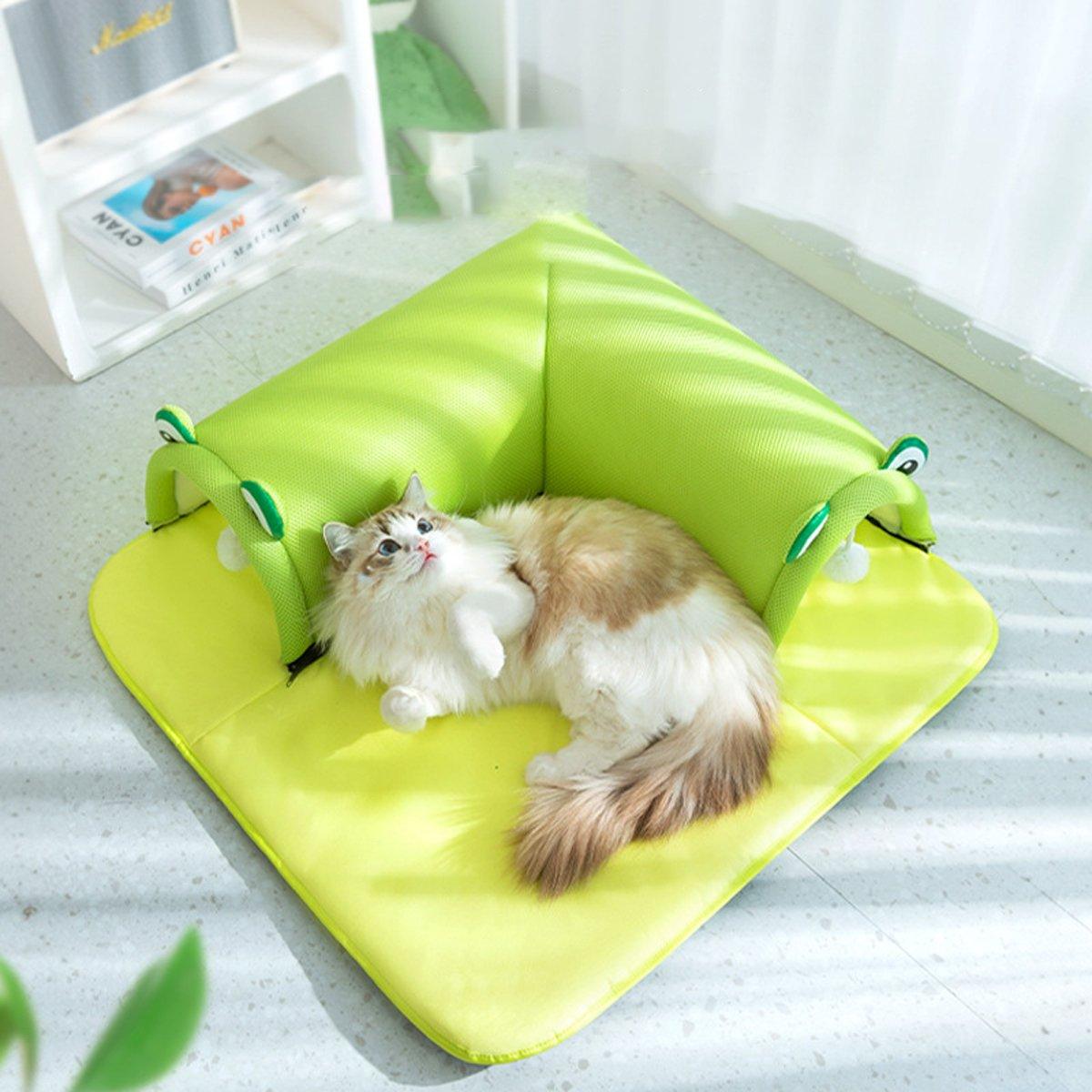 Super Large Double Open Cat Tunnel Bed Cat House