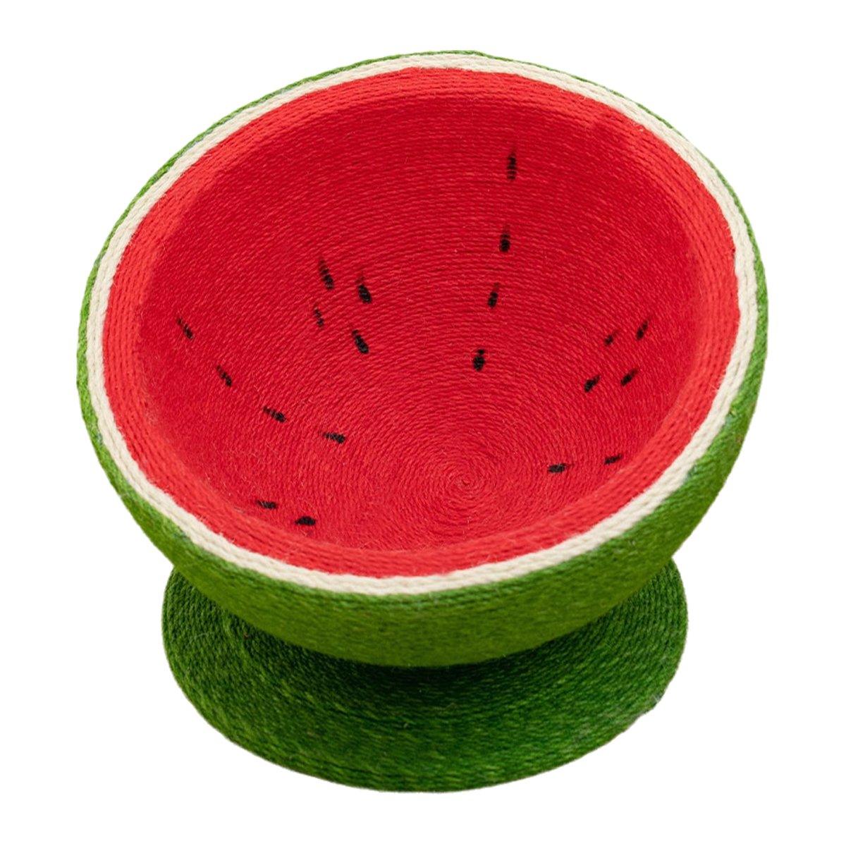 Watermelon Cat Scratching Pot Board Scratcher Toy for Cats Kitten