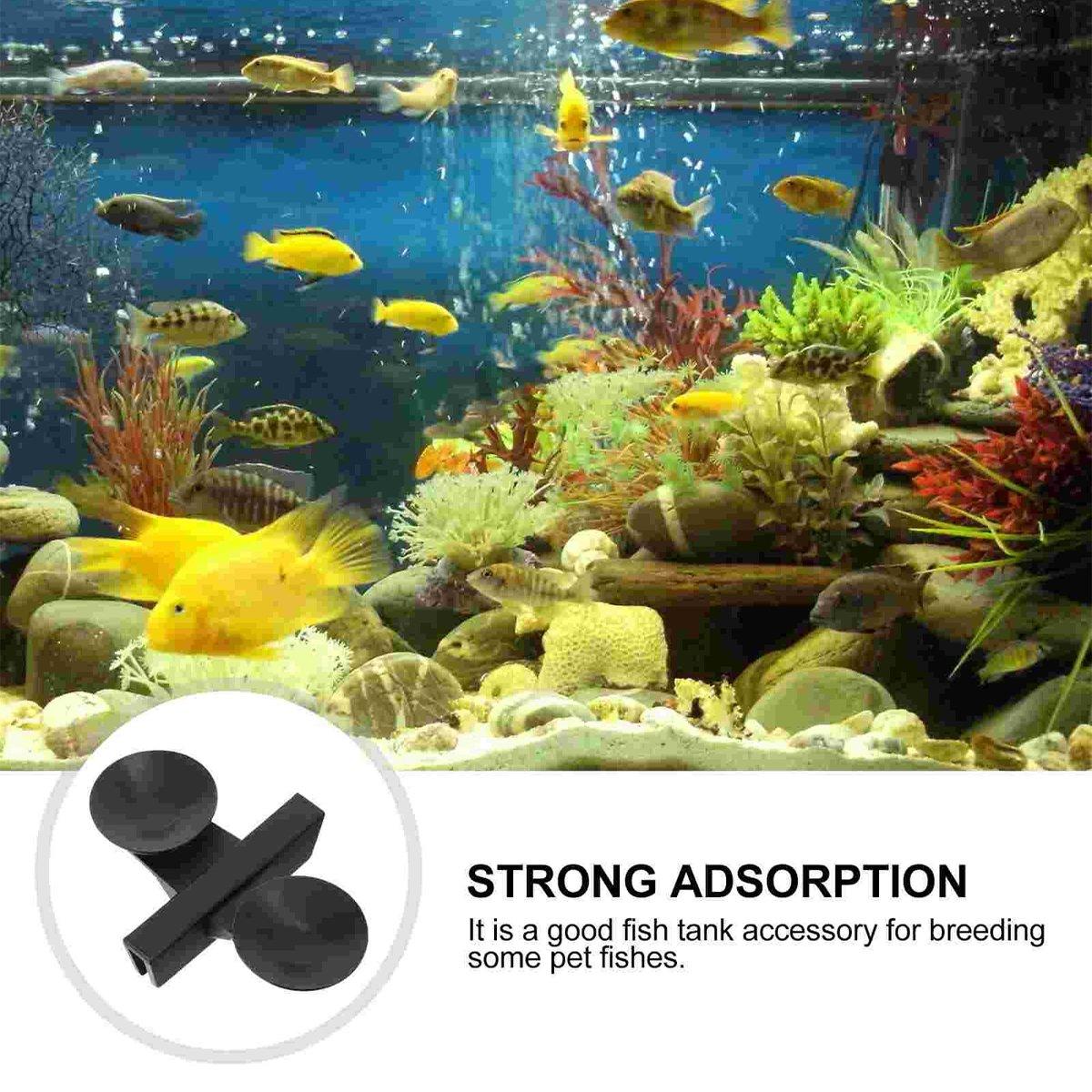 10Pcs Fish Tank Divider Clamp Suction Cup Glass Holder Aquarium Glass Clip