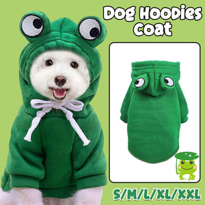 Adorable Cartoon Frog Hooded Vest