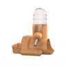 3-in-1 Pet Water Bottle - Hamster Food Bowl and Shelter