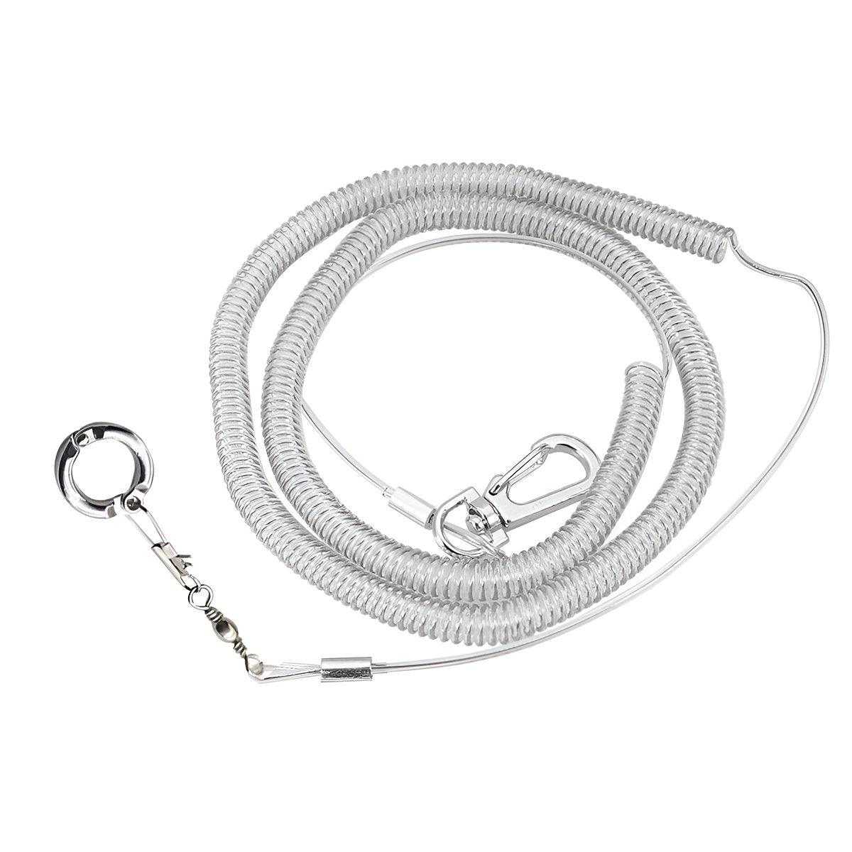 Parrot Release Rope Anklet with Alloy Fasteners Supplies Bird Lead