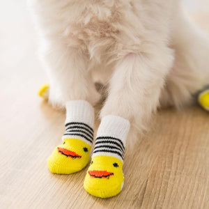 Dog Socks Non-Slip Grip Slip Anti-Skid S M L - Puppy Cat Pet Shoes Slippers