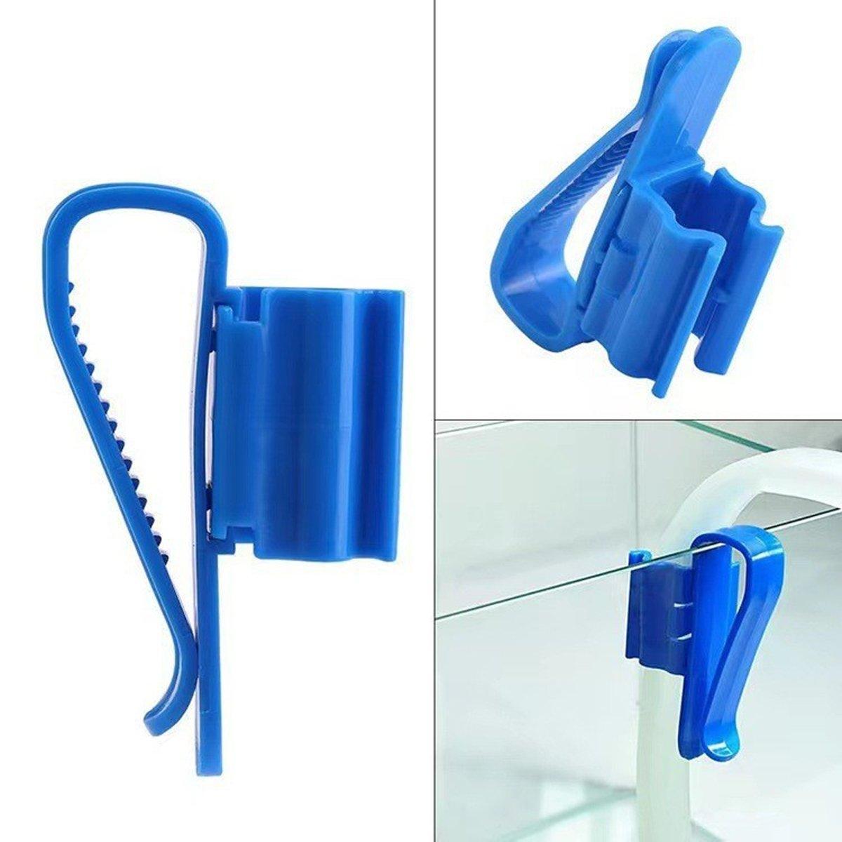 2/4/6 PCS Aquarium Fish Tank Filtration Clip Water Tube Hose Clamp Holder Set