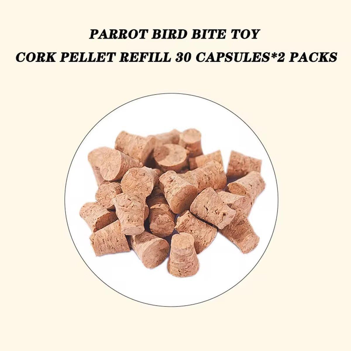 Parrot Toy Nibbling Relief Anti-Depression Puzzle Supplies for Bird Chewing Fun