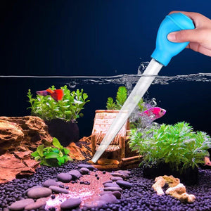 2PCS Efficient Aquarium Maintenance with Fish Tank Cleaning Pipettes