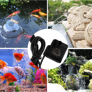 USB-1020 5V Mini Water Pump for Fish Tank Plant Growing DC Micro Water Pump