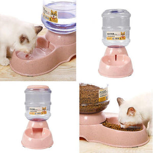 Automatic Pet Feeder Large Capacity Easy Setup & No Electricity Required