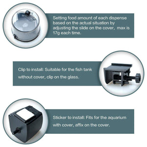 Reliable Automatic Fish Feeder for Convenient Aquarium Care