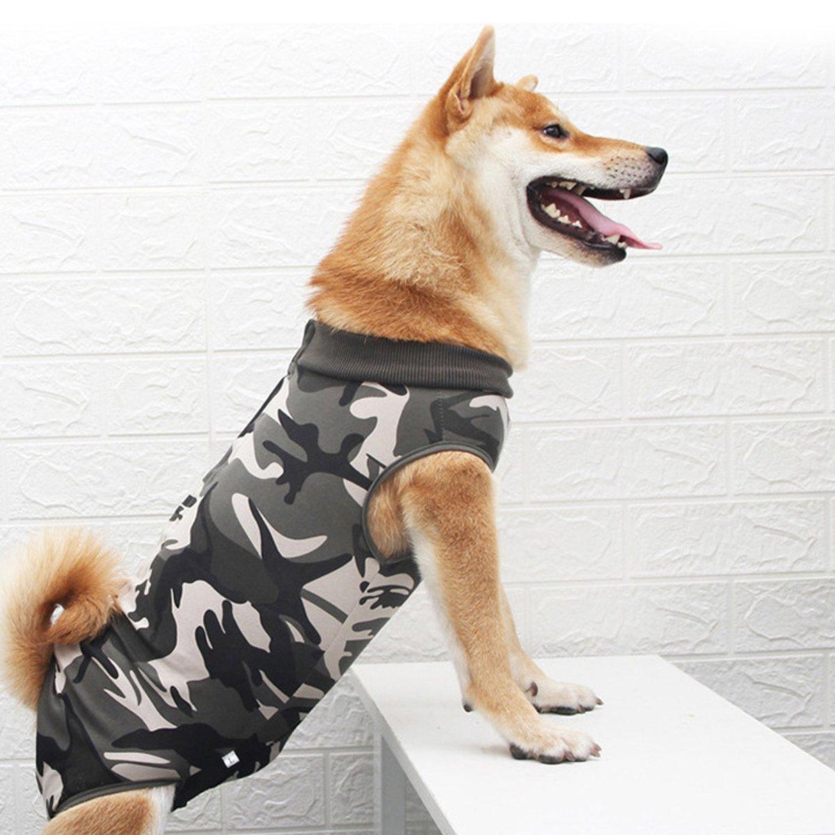 Dog Recovery Suit for Post-Surgery Breathable & Comfortable (S-XXL)