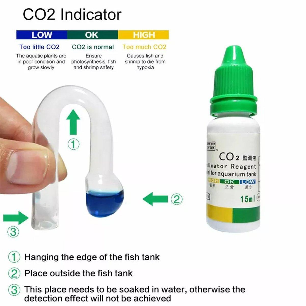 CO2 Drop Checker for Accurate Aquarium Monitoring