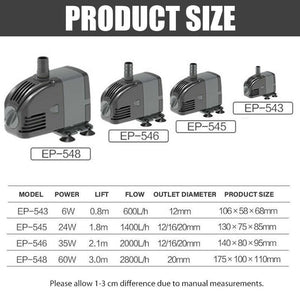 Aquarium Air Pumps Water Submersible Pumps