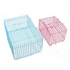 Wire Frame Small Pet Transport Cages Set Durable and Foldable 10 Pack