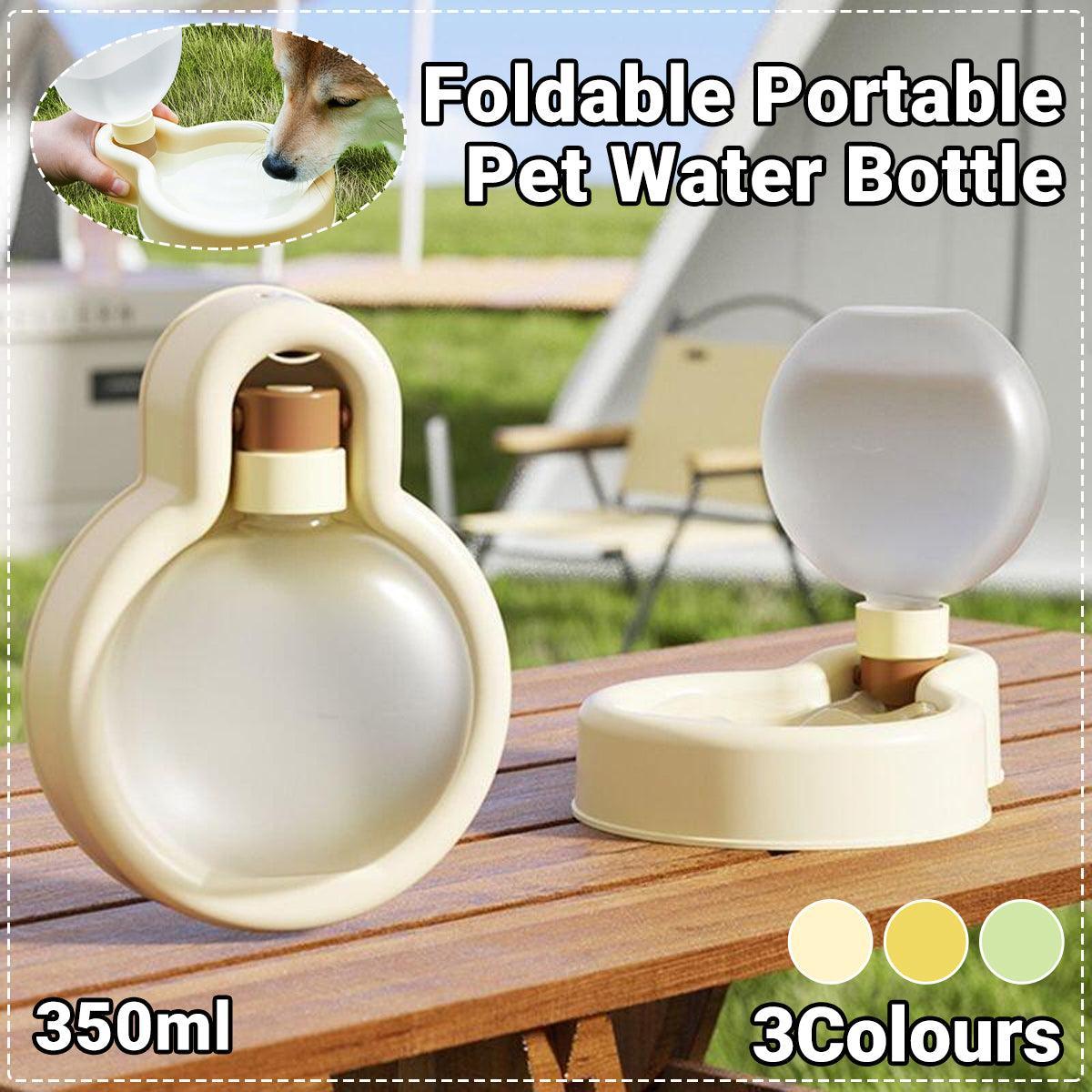 Foldable Portable Pet Water Bottle Convenient Travel Hydration