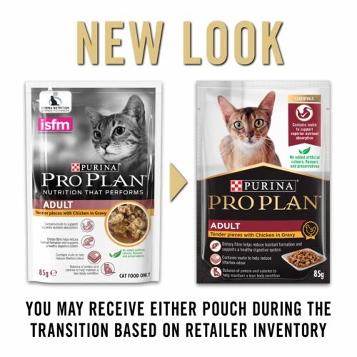 ProPlan Cat Gravy Chicken Wet 12*85g